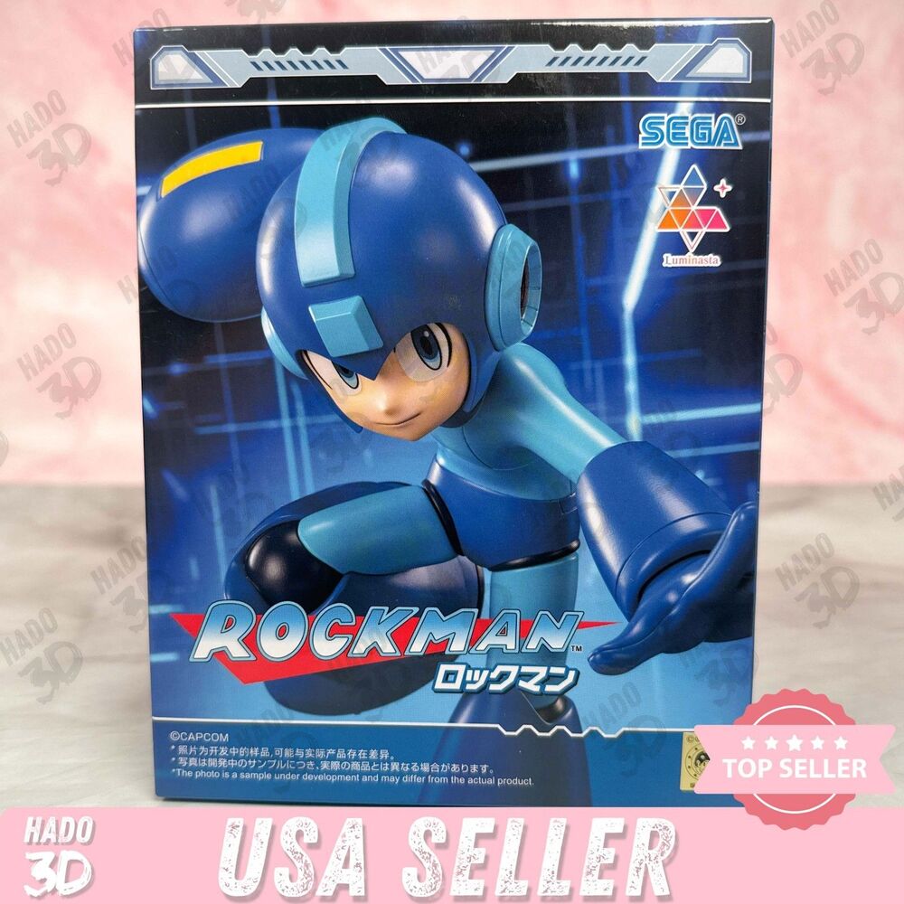 Mega Man Figure Sega Luminasta Rock Man Capcom New megaman